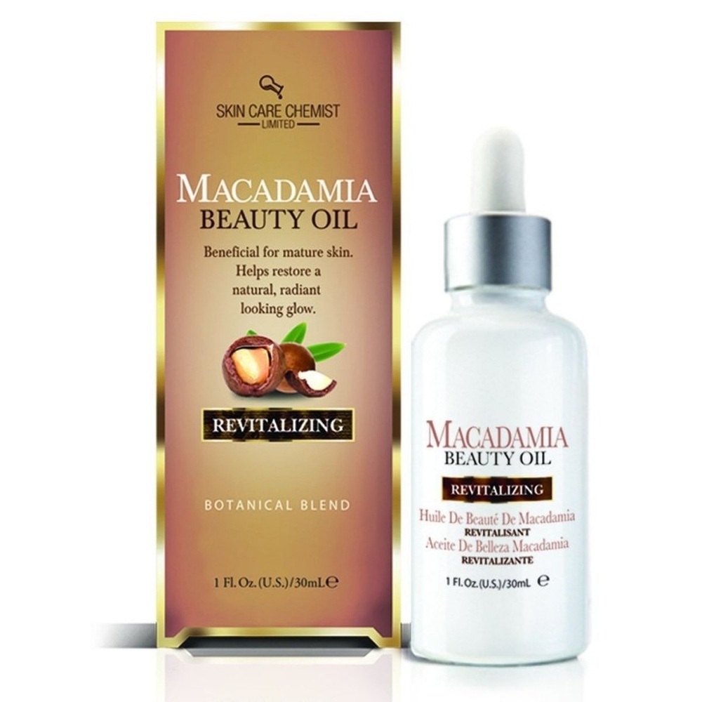 Skin Care Chemist Revitalizing Macadamia Beauty Oi